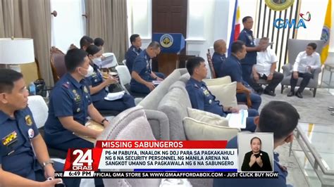 Manila Arena security personnel charged over disappearance of .